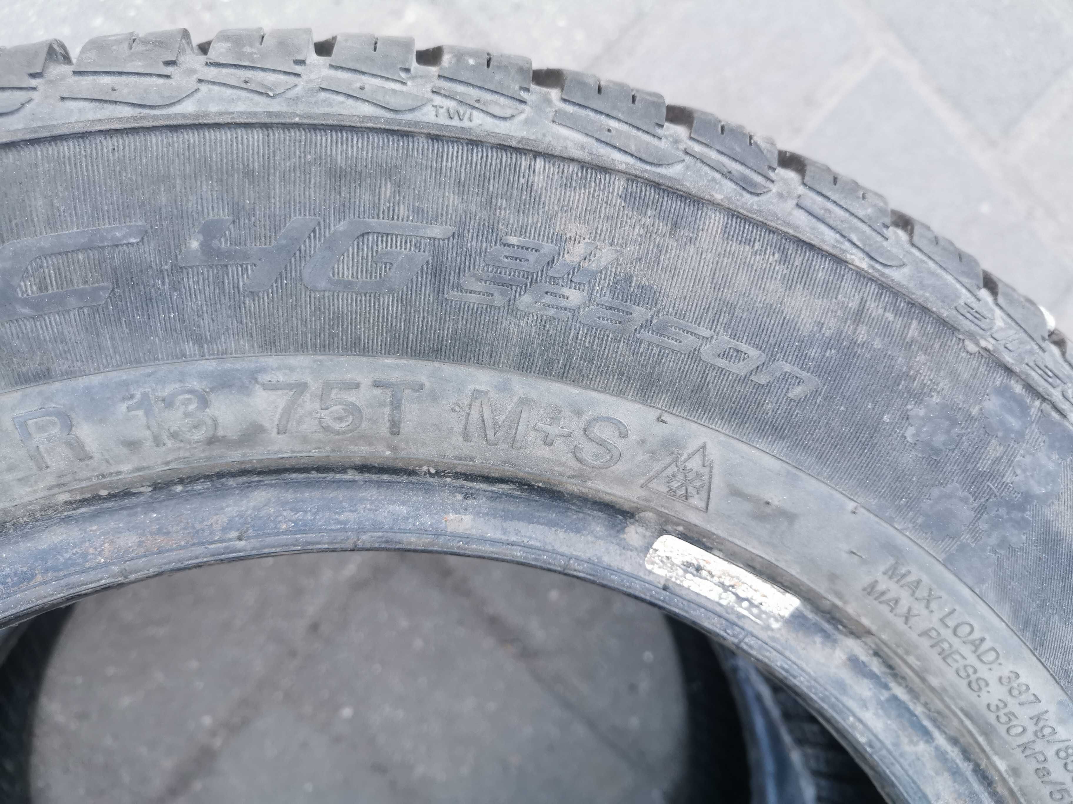 2x Całoroczne Apollo Alnac 4G All Season 155/70r13 75T 7mm N2237
