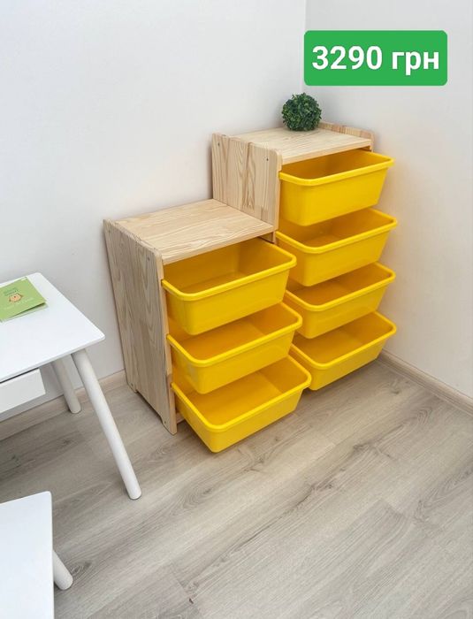 Комод для детской, вместительный органайзер шкаф в детскую комнату