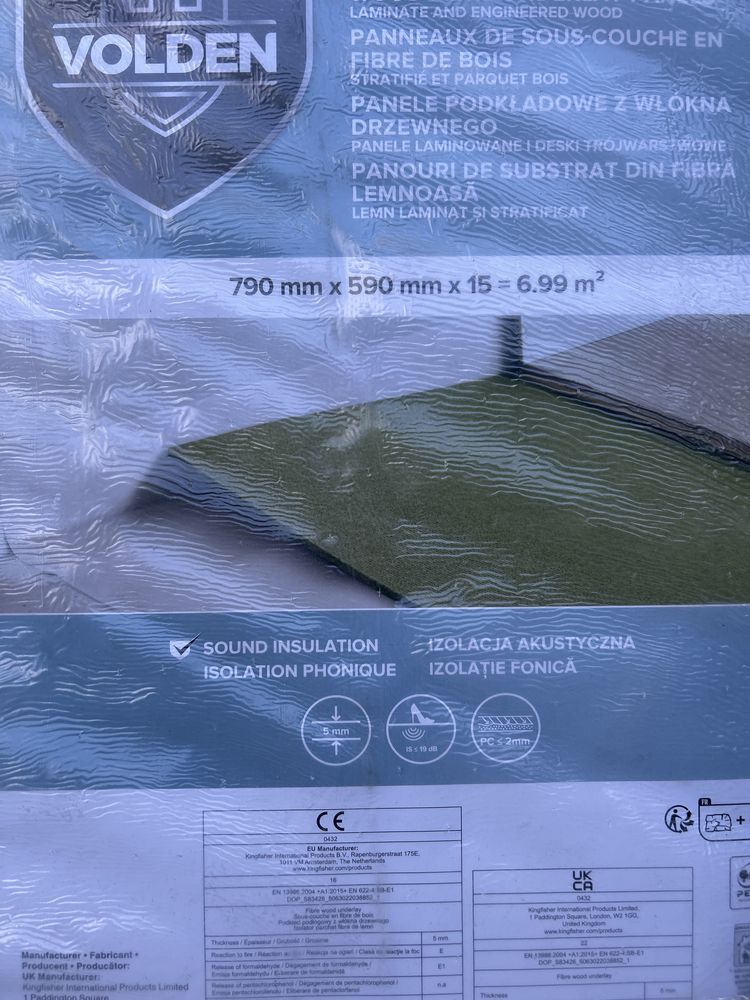Panele podkladowe z wlokna drzewnego
