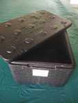 Termobox Hendi 30x50, 20 litrow, styrobox czarny.