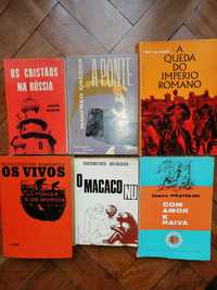 Conjunto de Livros antigos baratos