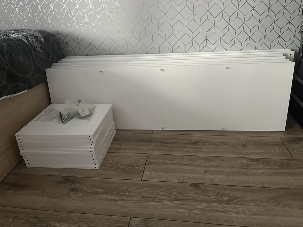 Regał Kallax Ikea 4x4 147x147 cm biały