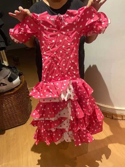 Vestidos de Espanhola ( Sevilhana) originais NOVOS Antecipe a fantasia