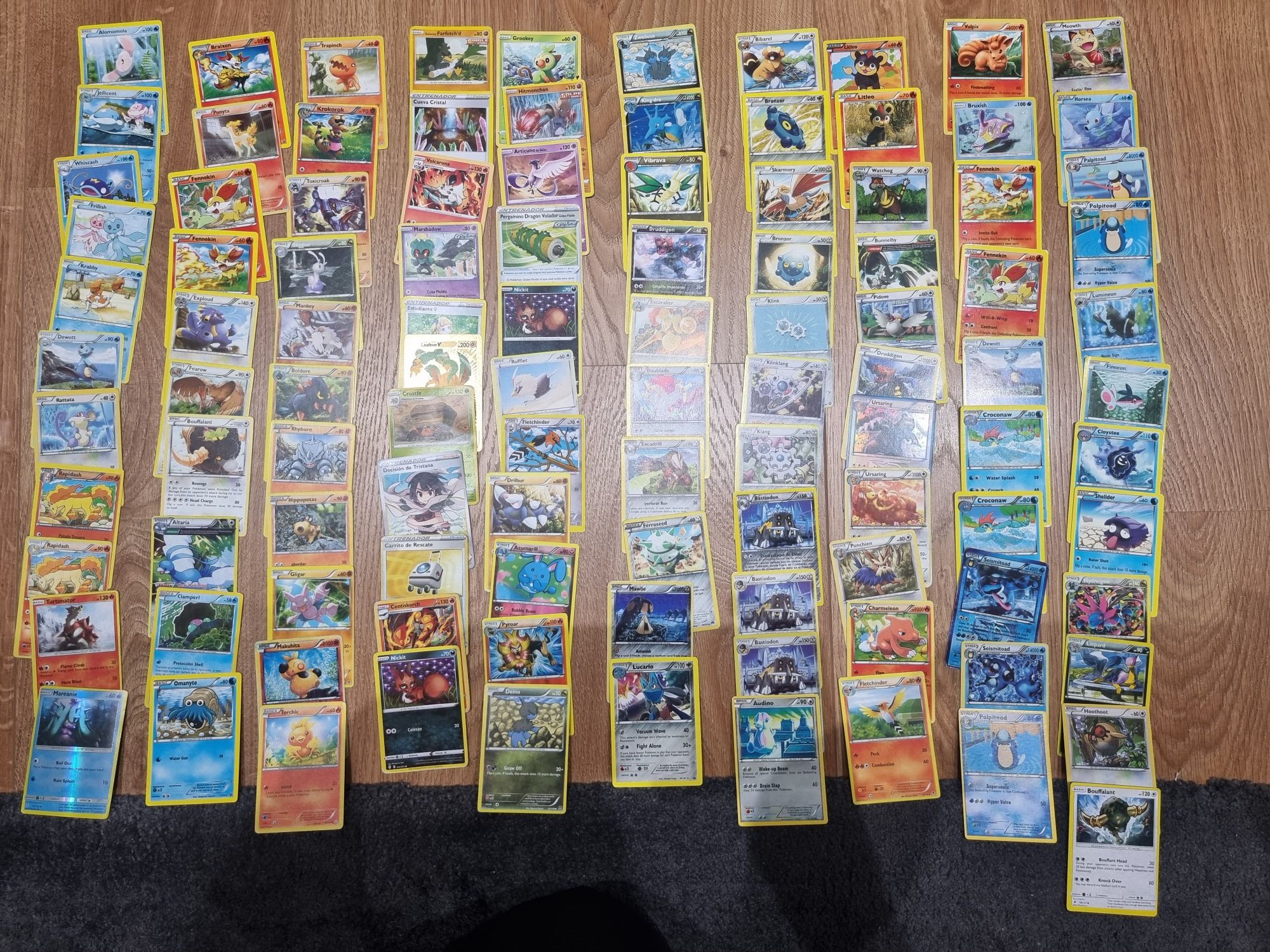 Cartas pokemon mais de 350