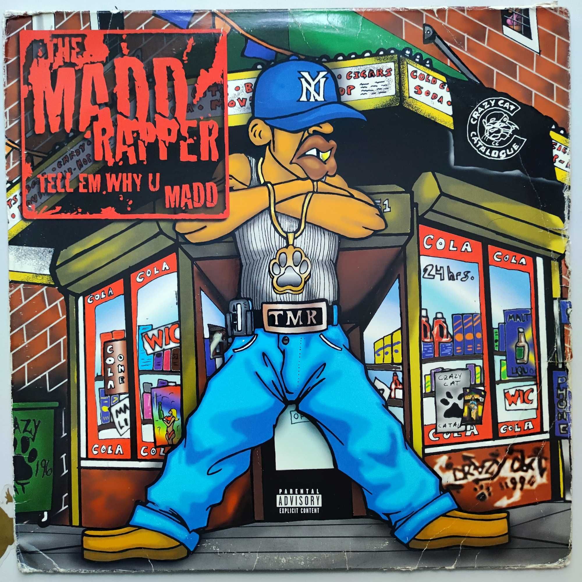 MADD RAPPER - Tell Em Why U Madd (wyd. 1999r, ALBUM) LP 12" WINYL