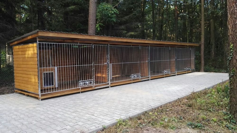 Kojec dla psa szeregowy 12m x 2m box4dog