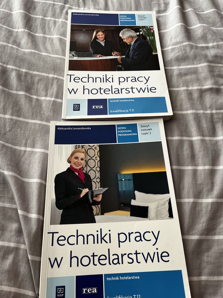 Techniki pracy w hotelarstwie cześć 1 i 2 ćwiczenia