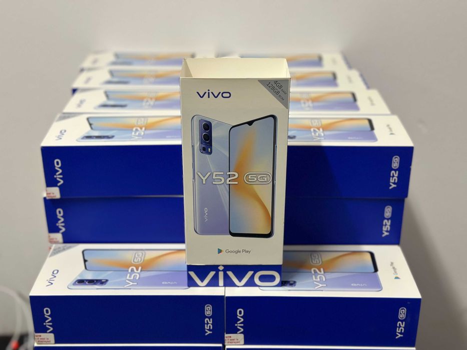 Smartfon Vivo Y52 5G 4 GB / 128 GB czarny / RATY