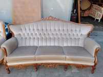 Stylowa kanapa 3 osobowa-sofa ludwik w super stanie