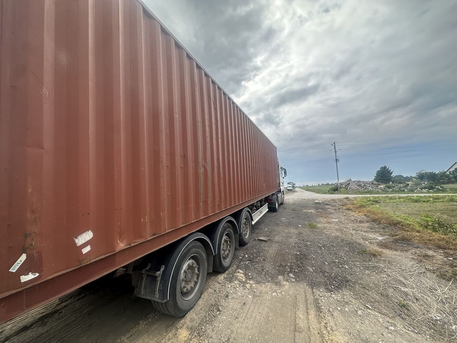 Kontener morski 40 HC One way uzywany magazynowy