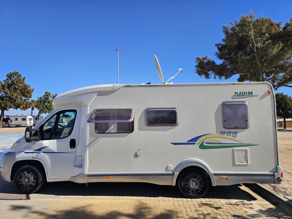 Autocarravana perfilata Chausson
