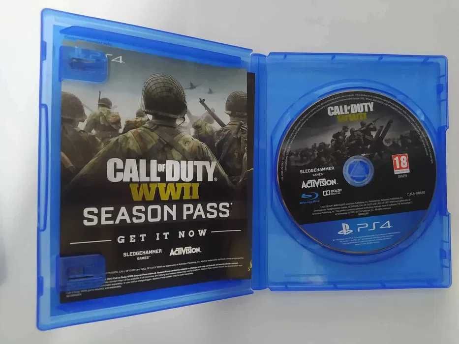 Call of Duty: WWII PS4 Angielska wersja gry COD WW2 ps4 i ps5 ENG