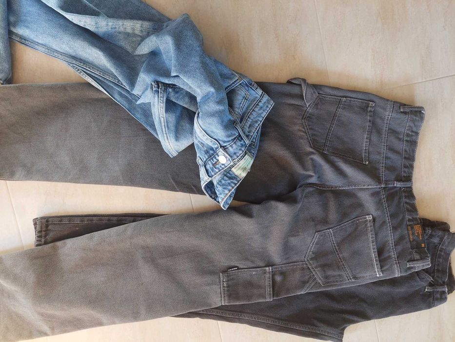 Spodnie jeansowe męskie r. S Cropp