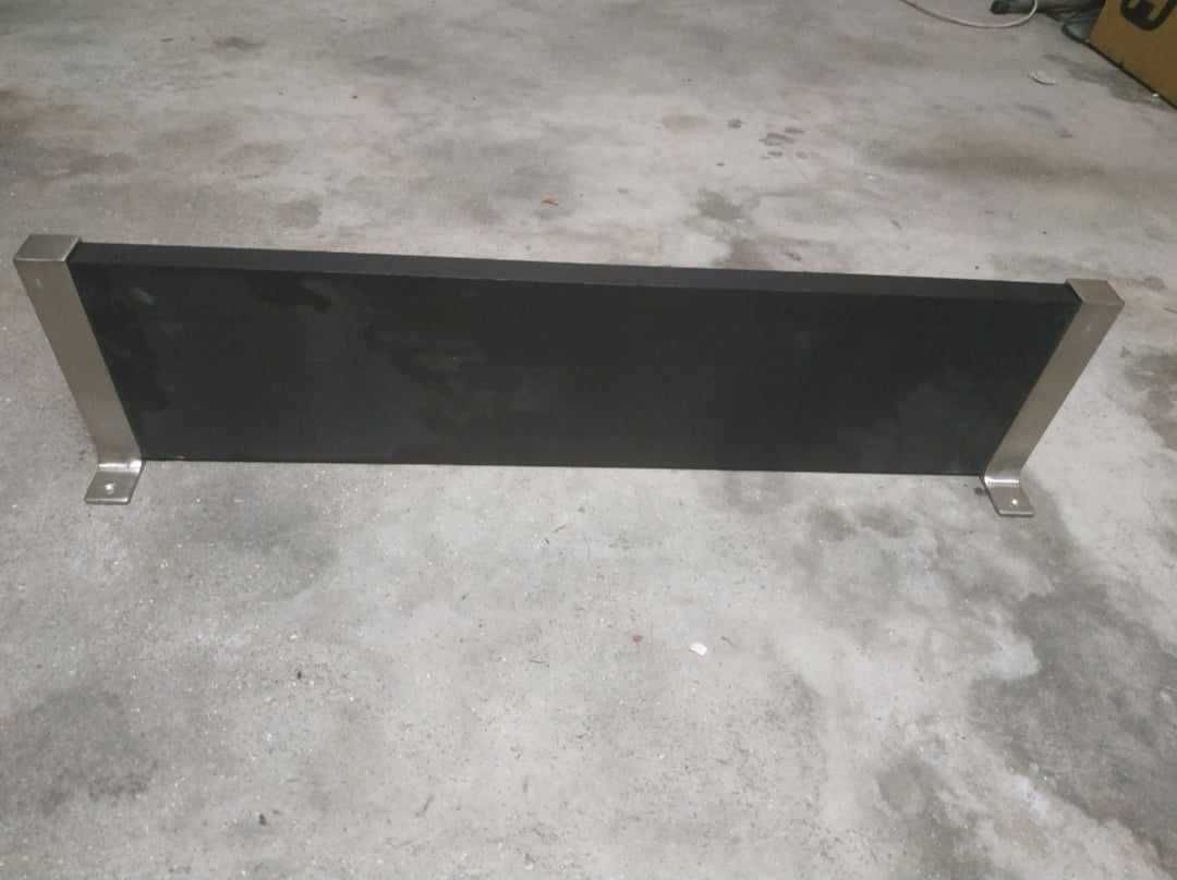 IKEA- 2 prateleiras com dobradiça em alumínio 80x19x2.5