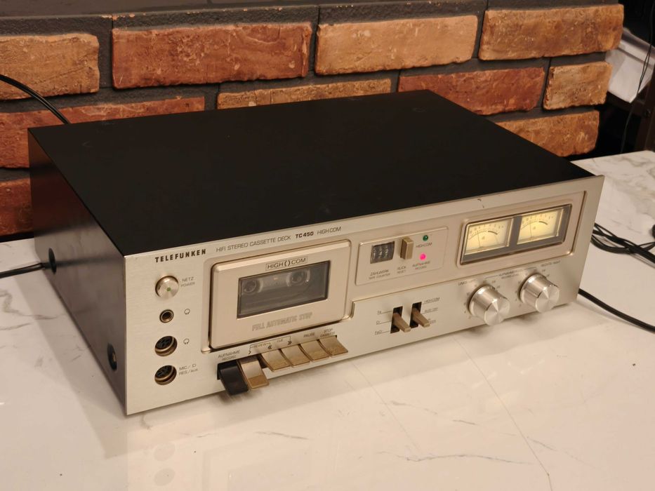 TELEFUNKEN TC-450 ! Rzadki deck Vintage