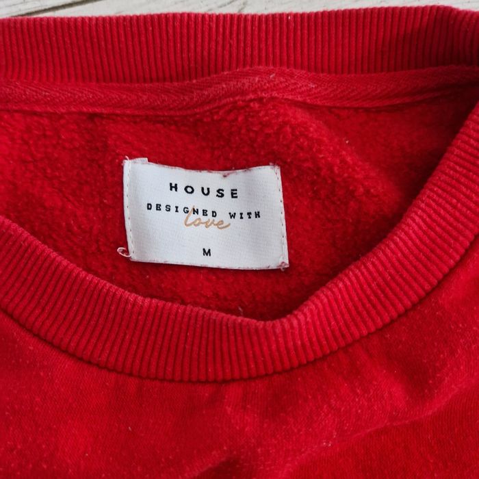 Czerwona bluza House