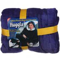 Толстовка плед Huggle Hoodie оверсайз