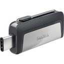 Pendrive SanDisk Ultra Dual Drive 256 GB , USB 3.1 typ C czarny