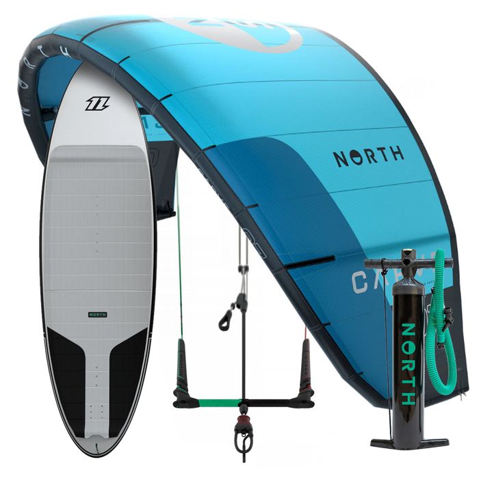 Zestaw Wave North Carve 12m +  Bar + Deska + Pompka