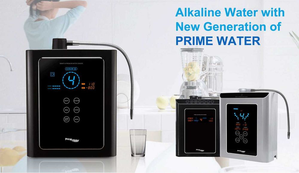 Іонізатор води Prime Water 501-R (5 пластин) чорний Південна Корея