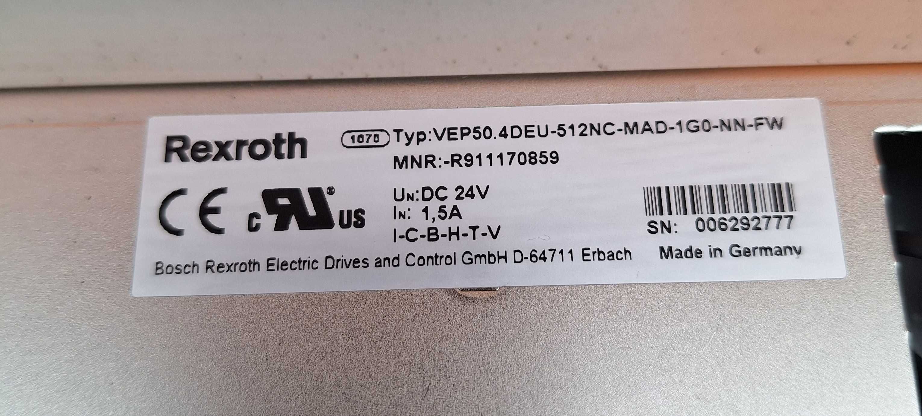 Panel Operatorski Rexroth VEP Dotykowy Komputer Panelowy Wyświetlacz