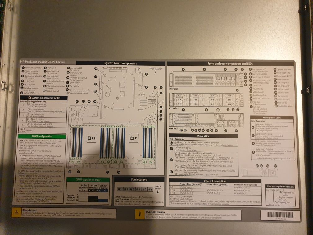 HP ProLiant DL380 Gen9 Server