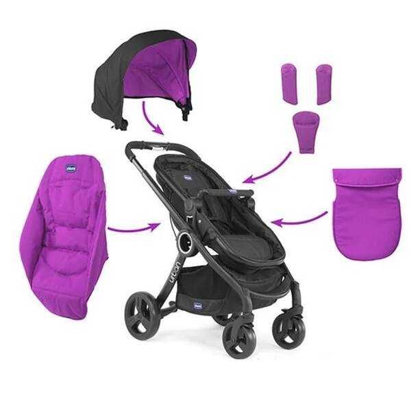 [OUTLET] Chicco Urban Plus Wózek Wielofunkcyjny Fiolet