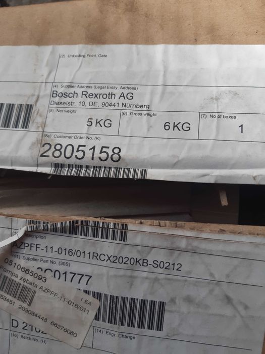 Pompa hydrauliczna Renault 7212