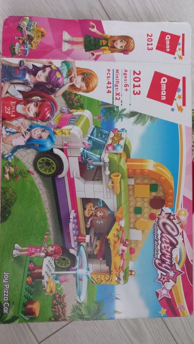 Конструктор Qman, 414 деталей