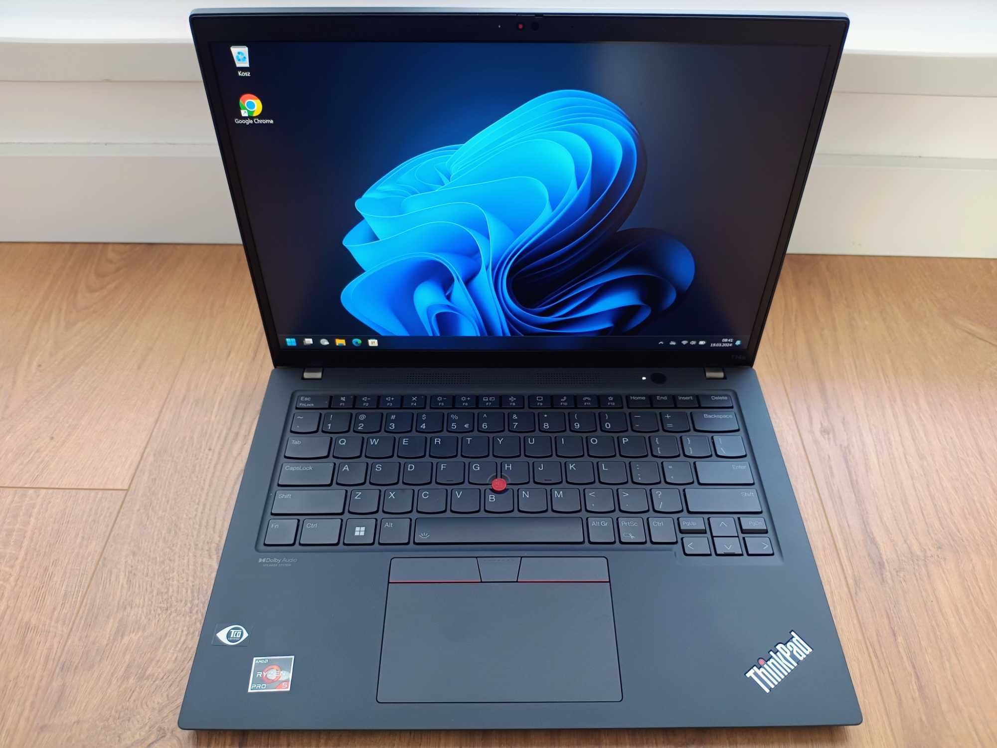 Lenovo Thinkpad T14s gen 3 AMD ryzen 5/16GB/512GB/LTE/IPS/W11Pro