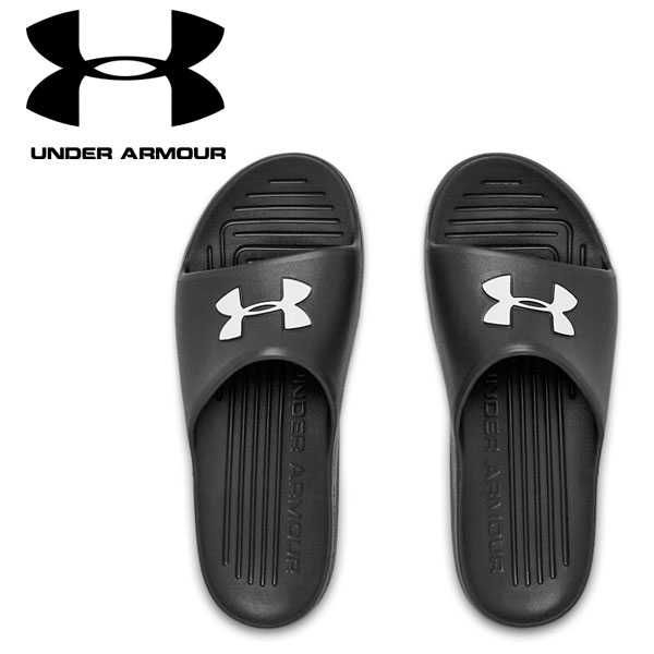 Klapki męskie Under Armour Core Pth Sl czarne