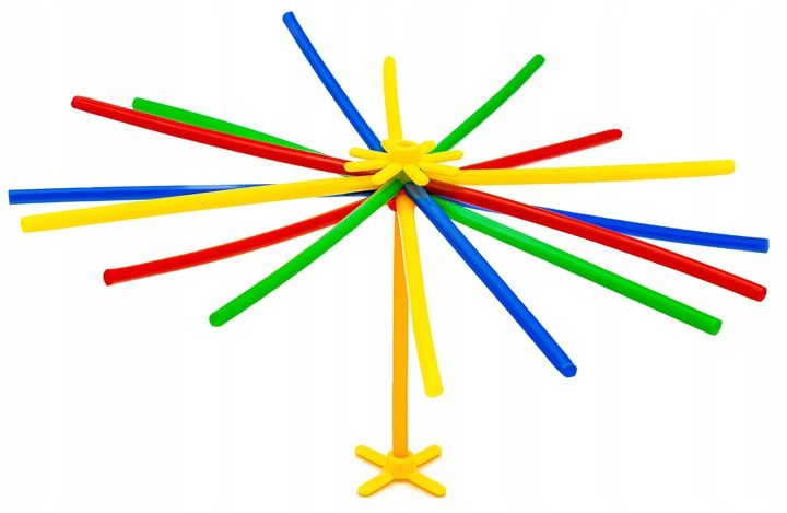 Klocki Słomki Konstrukcyjne Patyczki Rurki 1000 El