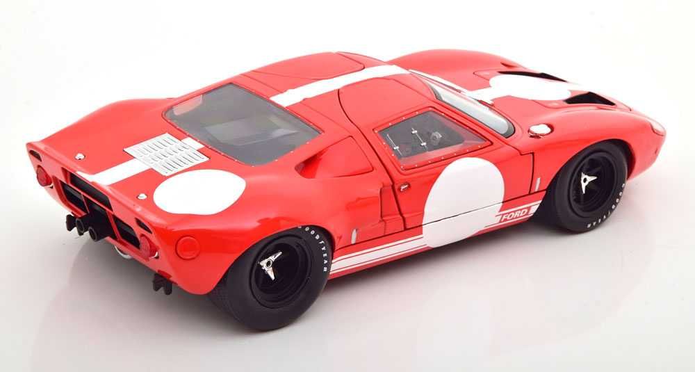 Miniatura - Ford GT 40 MK I Racing - red - 1966