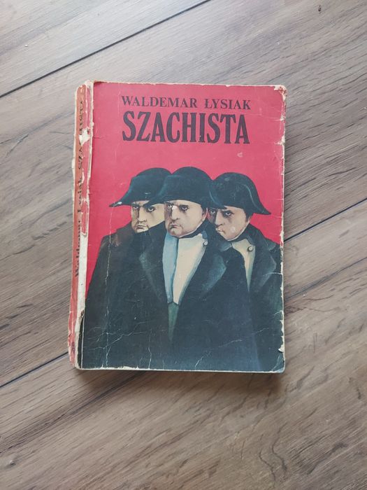 Szachista Waldemar Łysiak książka vintage