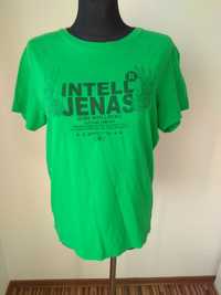 Koszulka męska t-shirt męski krótki rękaw lato napisy Jack&Jones M 50