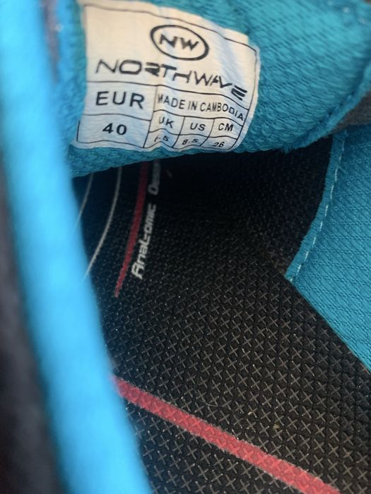 Велосипедне взуття “Northwave” в гарному стані. Розмір 40.