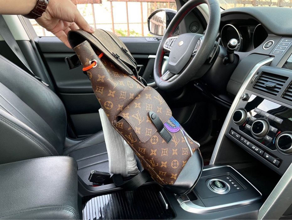 Louis Vuitton Christopher коричневый мужской рюкзак портфель ранец