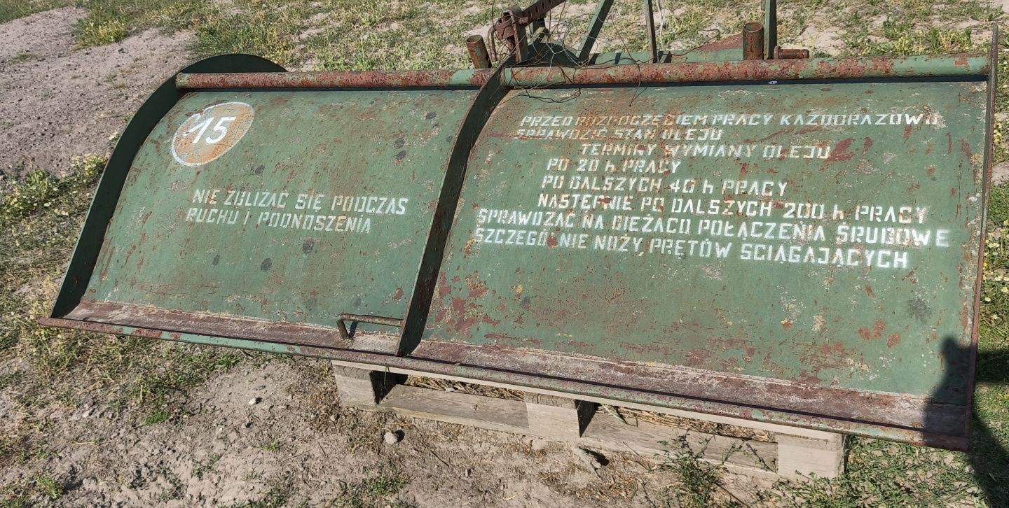 Glebogryzarka ciągnikowa Unia Grudziądz Oryginał 165