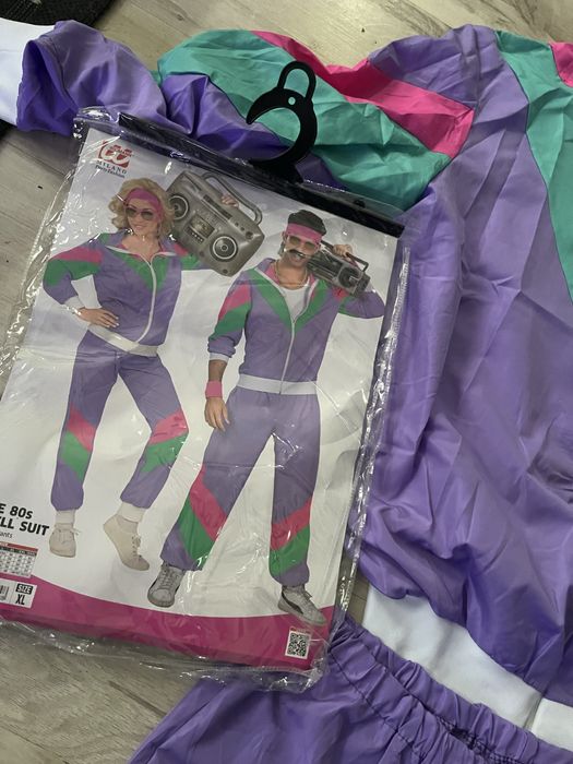 Dres lata 70/80/90 strój kostium przebranie