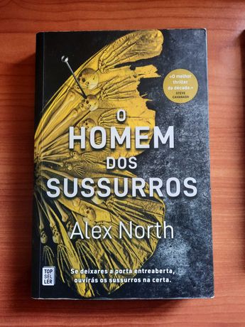 Livro em português "O Homem dos Sussurros" 12€ portes incluídos