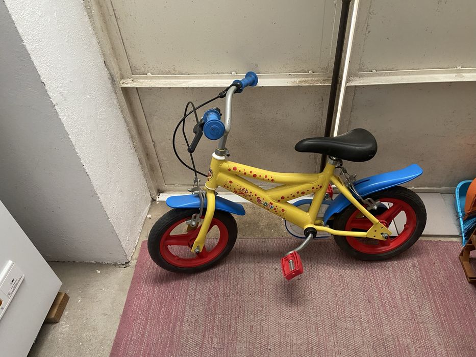 Bicicleta de crianca do noddy