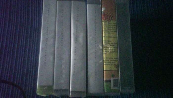 Conjunto de 4 Cassetes VHS - Filmes infantis