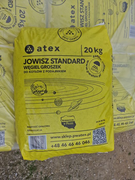 Ekogroszek Atex Jowisz 26MJ PROMOCJA