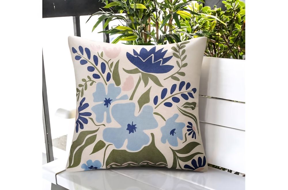 Kolorowe poszewki na poduszki 40 x 40cm - 2 sztuki - nowe