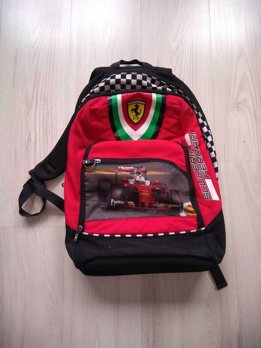 Plecak szkolny miejski sportowy Ferrari