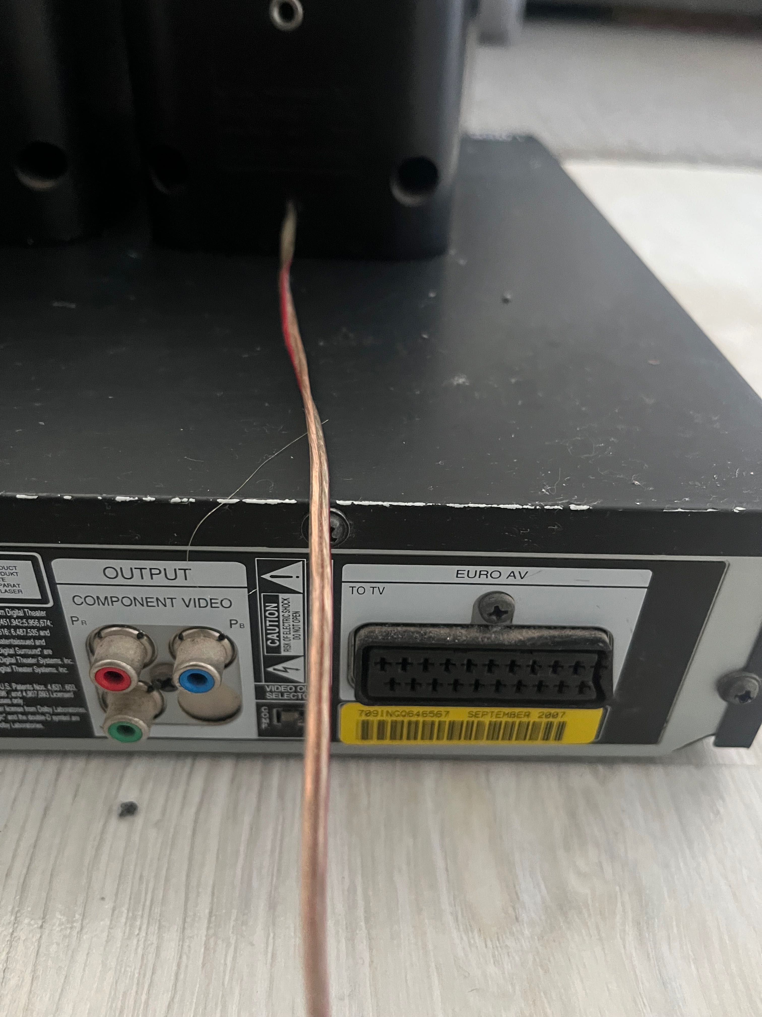 Leitor DVD 5.1 da LG usb plus