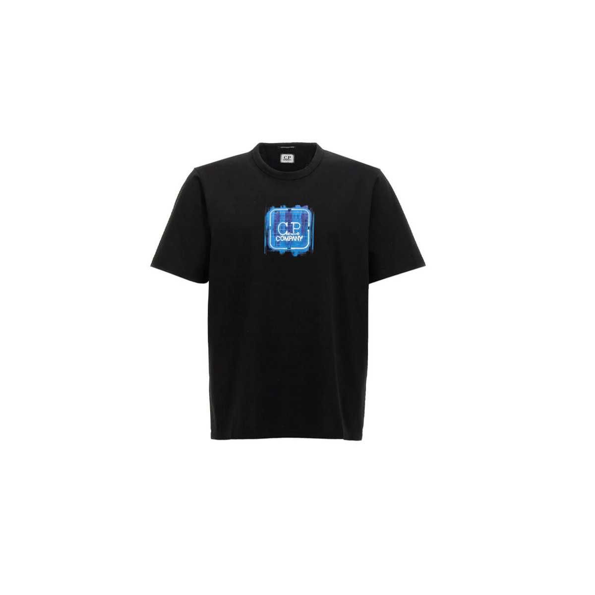Футболка C.P. Company The Metropolis Series Mercerized Jersey Embossed