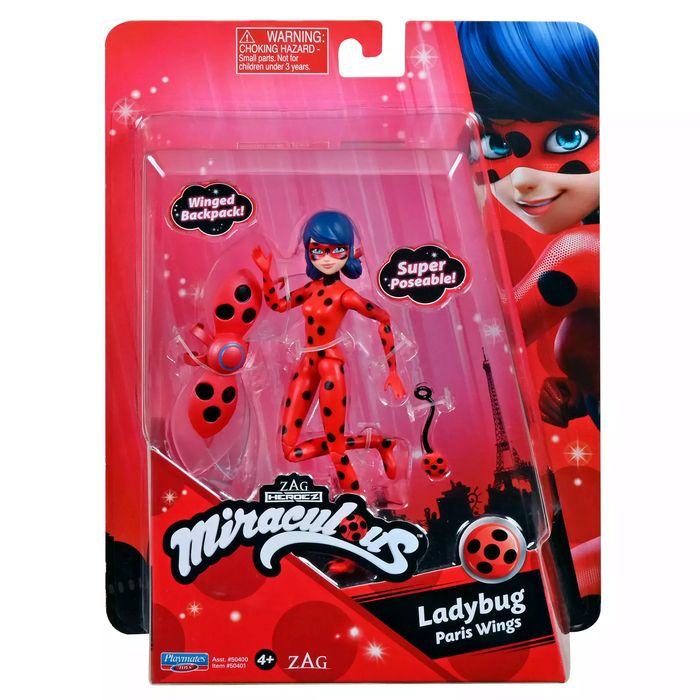 Miraculous. Ladybug, figurka. Playmates. Nowy Produkt