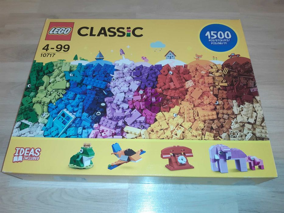 Puste pudełko Lego Classic 10717 Bricks Bricks Bricks +instrukcja (1)