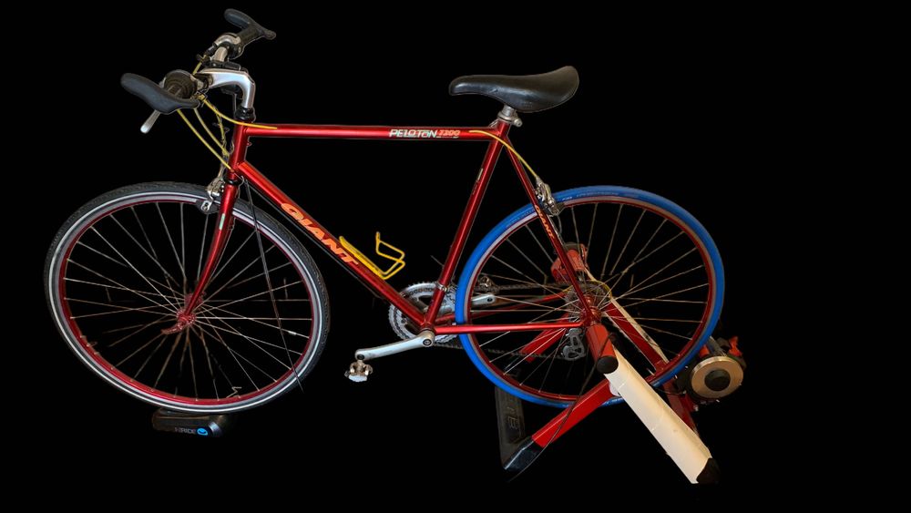 Trenażer rowerowy + Rower Giant